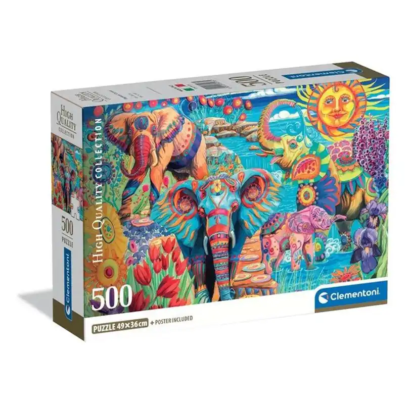 Favorit - Clementoni Elephants Carnival (500)