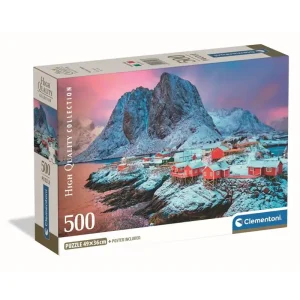 Bara denna vecka | Clementoni Hamnoy Village (500)