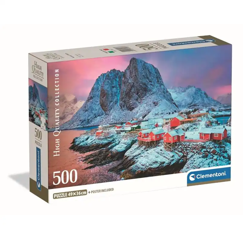 Bara denna vecka | Clementoni Hamnoy Village (500)