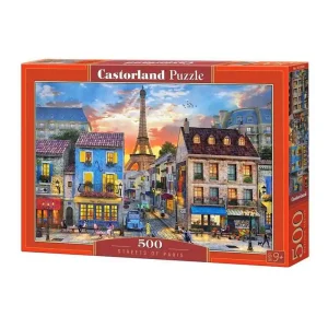 Selecta Play - Castorland Jigsaw Puzzle Streets of Paris 500pcs. - Snabb frakt