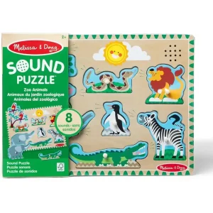 Rabatter | Melissa & Doug Sound Puzzle Zoo Animals