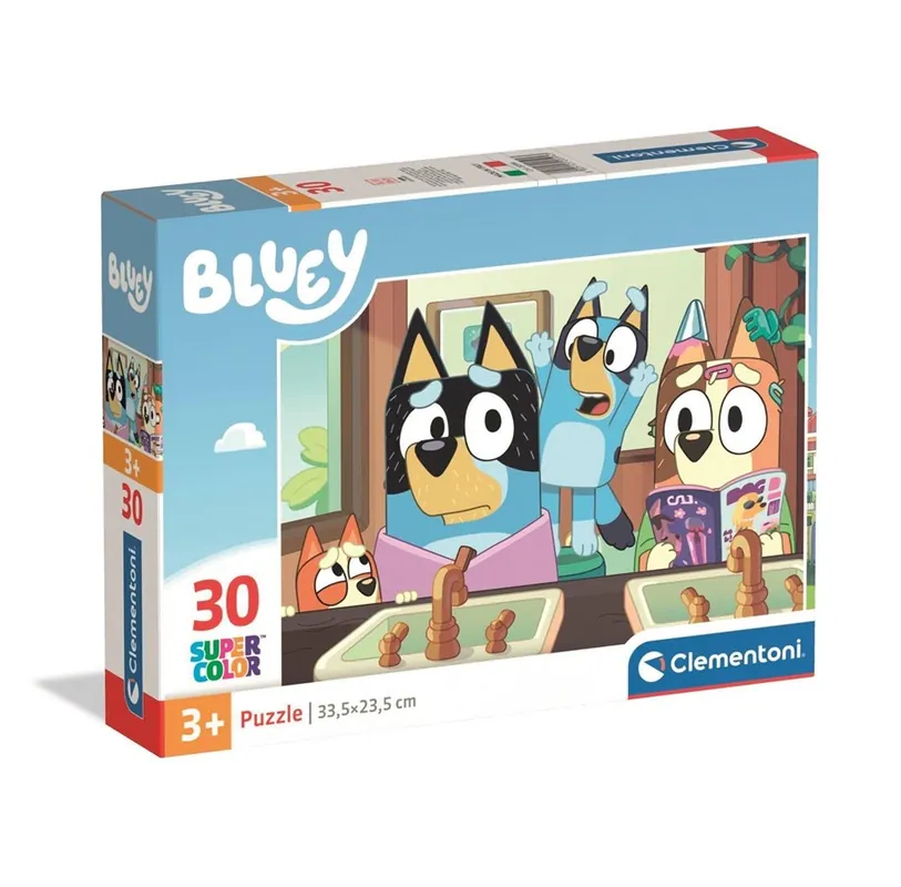 Mycket efterfrågad - Clementoni Puzzle 30 Pcs Bluey