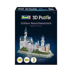 Erbjudande | Revell 3D Puzzle Construction Kit Neuschwanstein Castle - 121dlg. 3D pusselspel