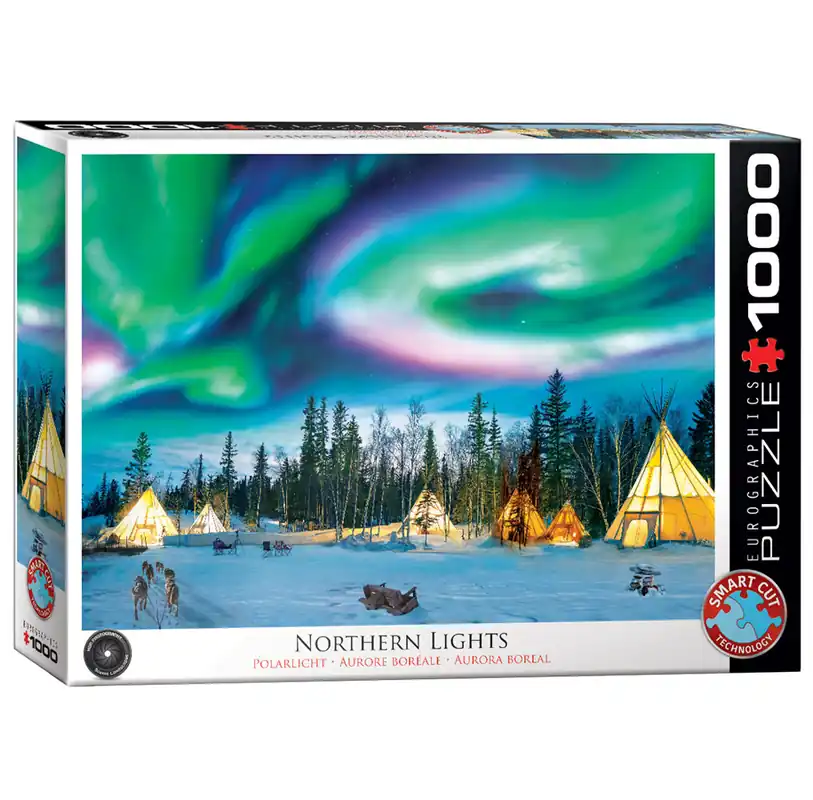 Outlet - Eurographic Northern Lights - Yellowknife Smart Cut(1000)