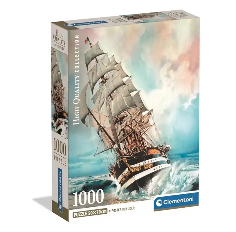 Erbjudandet går snart ut | Clementoni Puzzle 1000 Pcs CB High Quality Collection Amerigo Vespucci