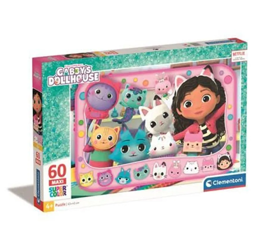 Tryggt köp | Clementoni Puzzle Maxi Gabby‘s Dollhouse 60 pieces 2D Pussel