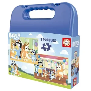 Educa 2X20 Bluey Case Puzzle - Köp direkt