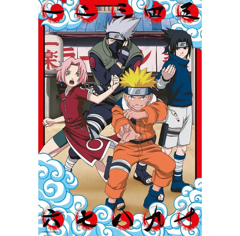 Gratis retur - Ravensburger Naruto, 300pc