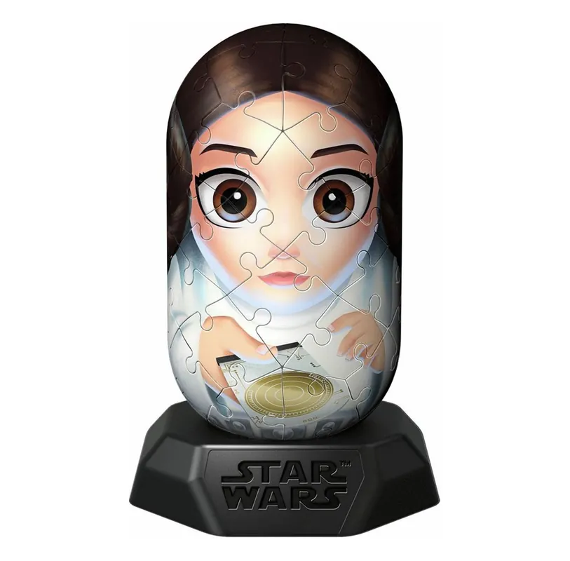 Ravensburger 3D Puzzle Hylkies Star Wars Princess Leia 54 pcs. 3D pusselspel | Enkel retur