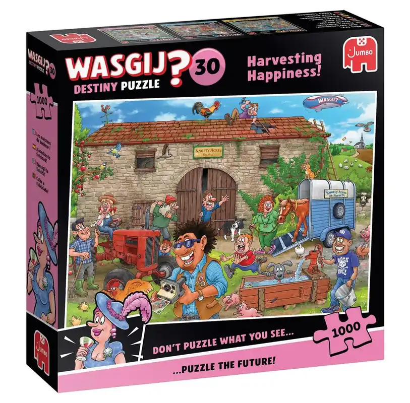 Wasgij Destiny 30 - Harvesting Happiness! (1000) | Beställ direkt