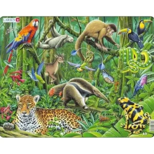 Larsen Puzzles South American Rainforest - Bästa pris