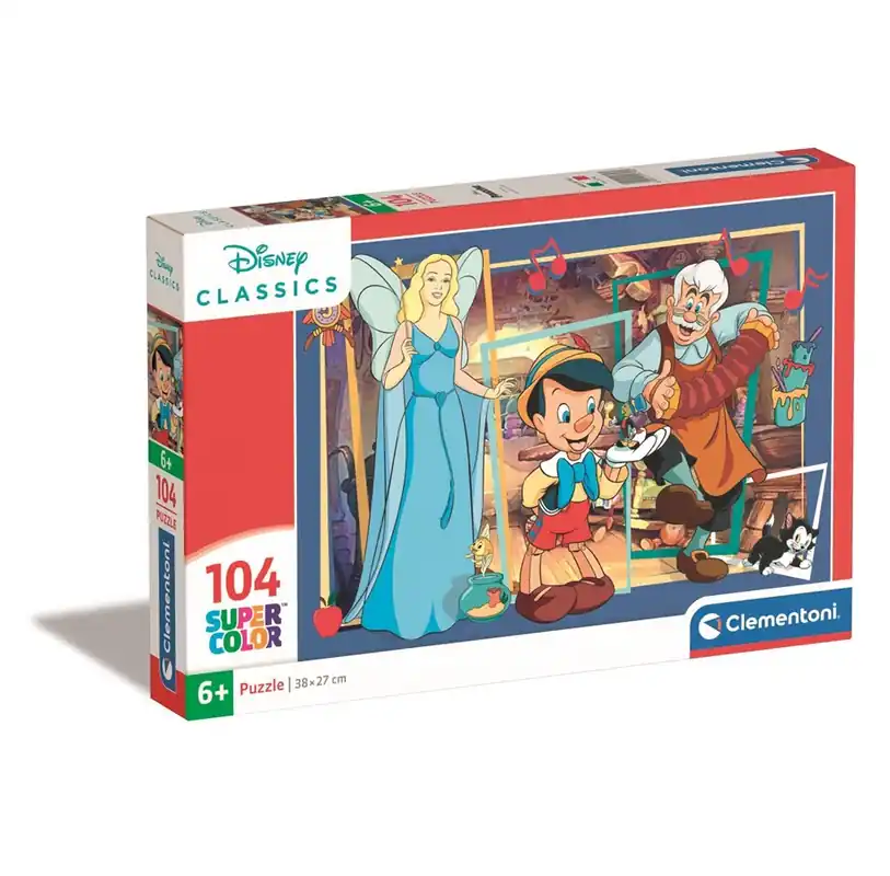Topprodukt | Clementoni Puzzle Pinocchio 104 pieces 2D Pussel