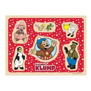 Rea - Rasmus Klump - Wooden Peg Puzzle - Friends