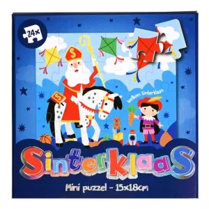 Efterfrågad | Wins Holland Mini Puzzle Sinterklaas 24 pcs. 2D Pussel