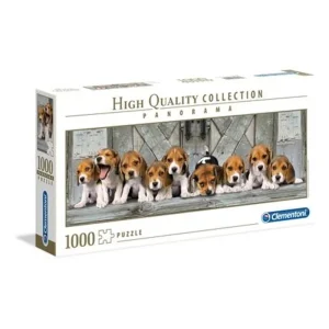 Clementoni 1000 pcs. High Quality Collection Panorama BEAGLES 2D Pussel - Fabrikspris