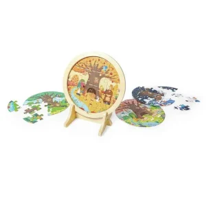 Hape - 4 Seasons Layer Puzzle - Reapris