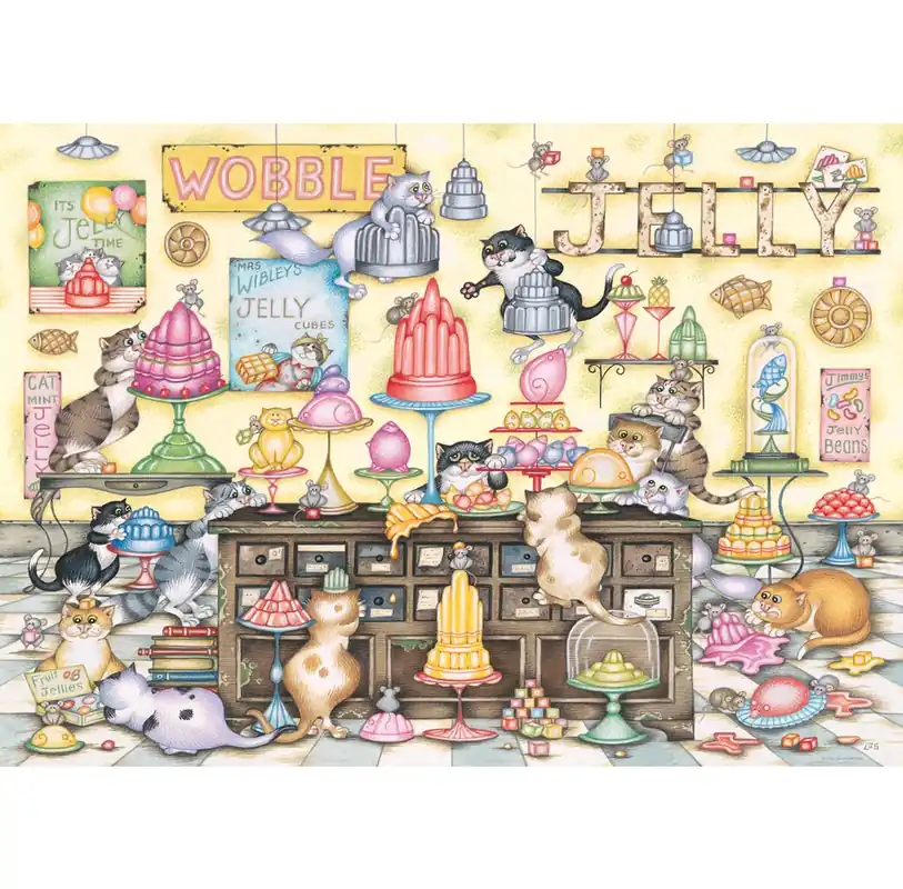 Tryggt köp - Ravensburger Crazy Cat‘s The Jelly Shop (1000)