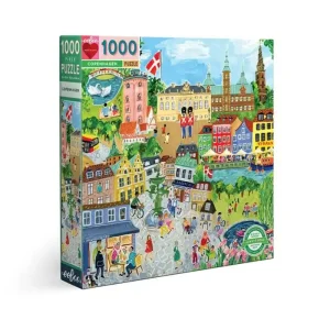 eeBoo Puzzle 1000 pcs - Copenhagen - Beställ online