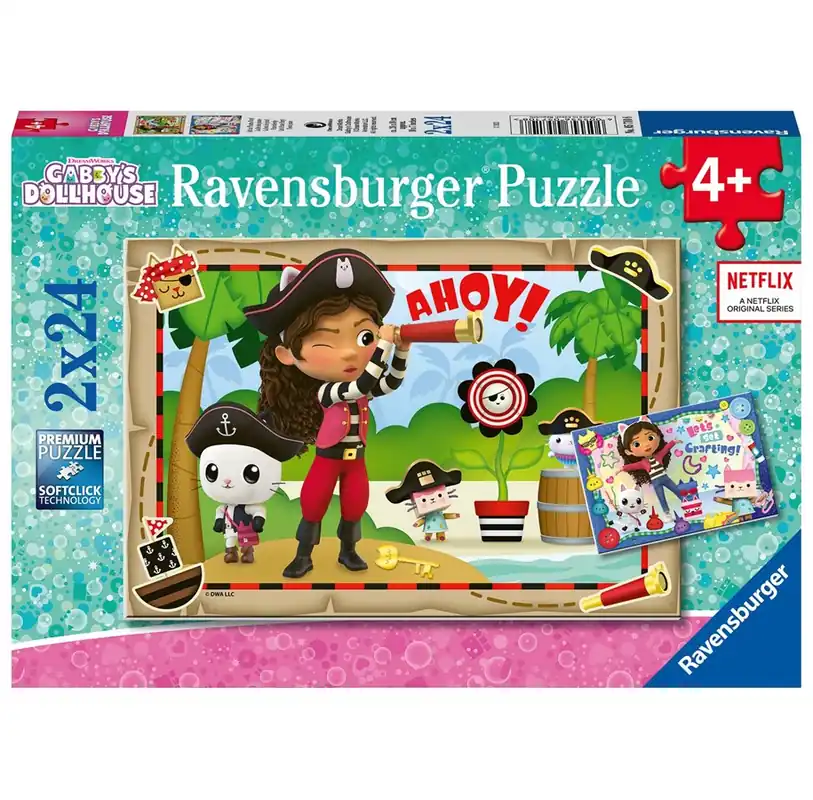 Köp nu | Ravensburger Gabby‘s Dollhouse 2x24p
