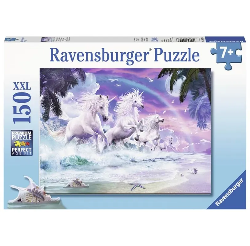 Endast denna vecka - Ravensburger Unicorn Beach 150p