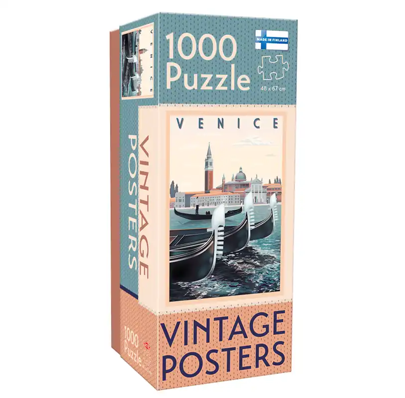 Tactic 1000 pcs Vintage Venice - Bara denna vecka