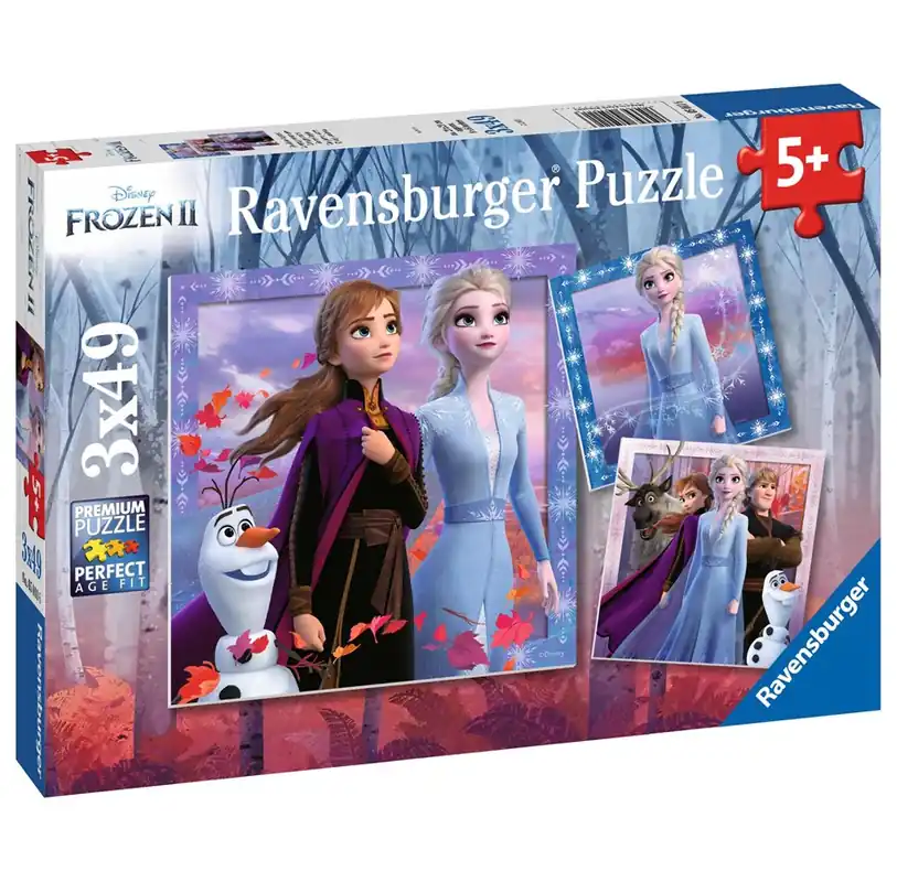 Expressfrakt - Ravensburger Frozen 2 The Journey Starts 3x49p