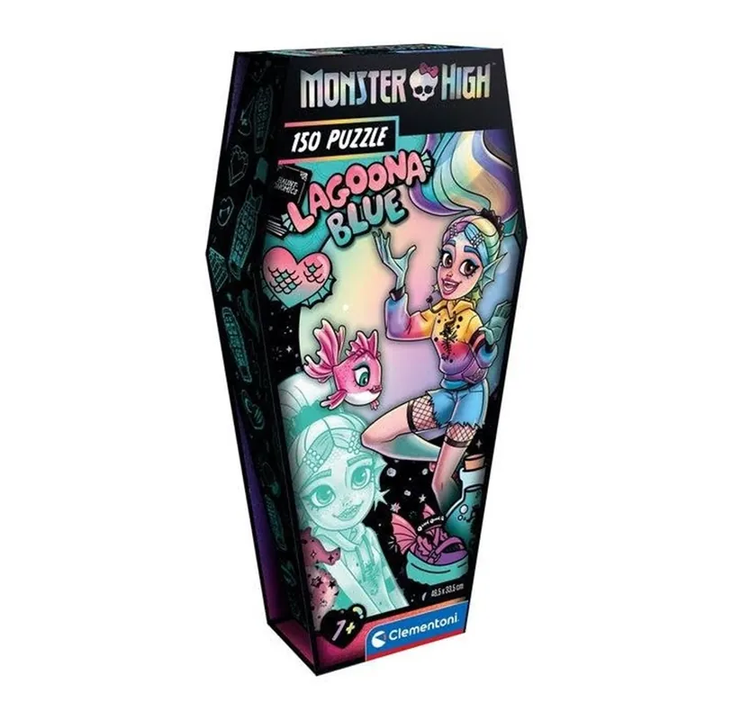 Clementoni Puzzle Monster High Coffin Pack Lagoo 150 pieces 2D Pussel - Riktigt fynd