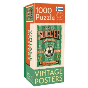 Tillverkarpris | Tactic 1000 pcs Vintage Soccer Championship