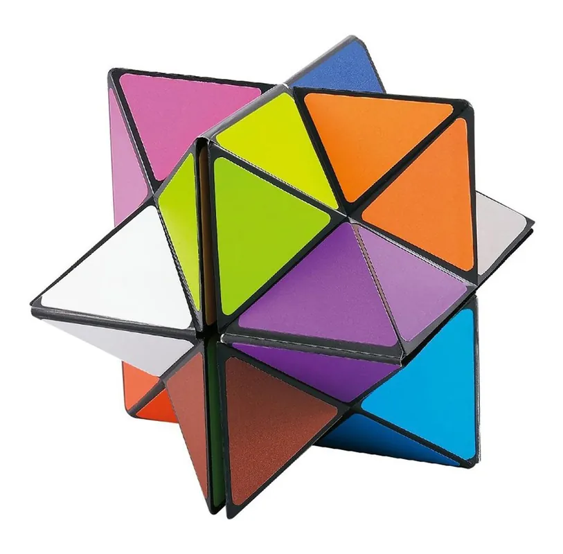 Tillverkarpris - Clown Games Clown Magic Puzzle Cube 2-in-1 3D pusselspel