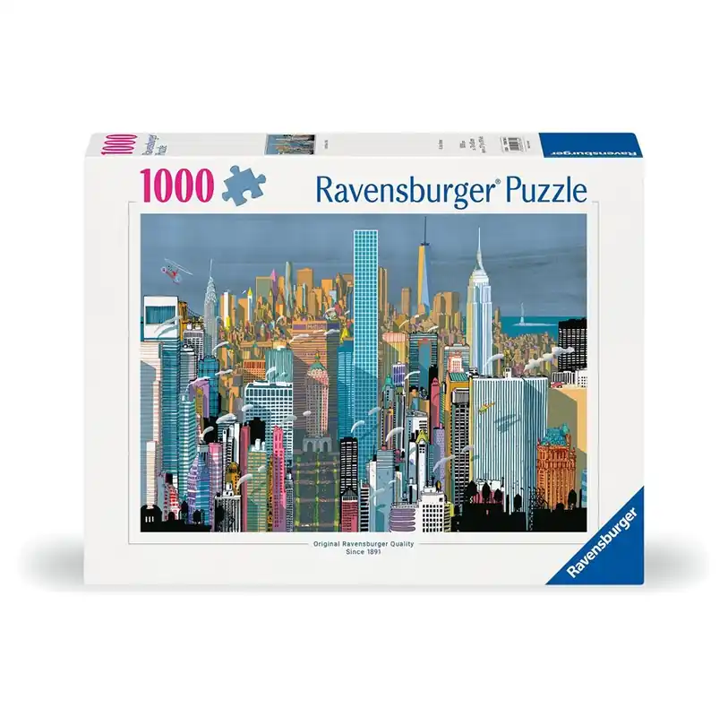 Nyhet i sortimentet - Ravensburger I Am New York 1000p