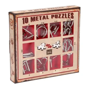 Precis inkommet - Eureka Brain puzzle set Red 10 pcs. Block