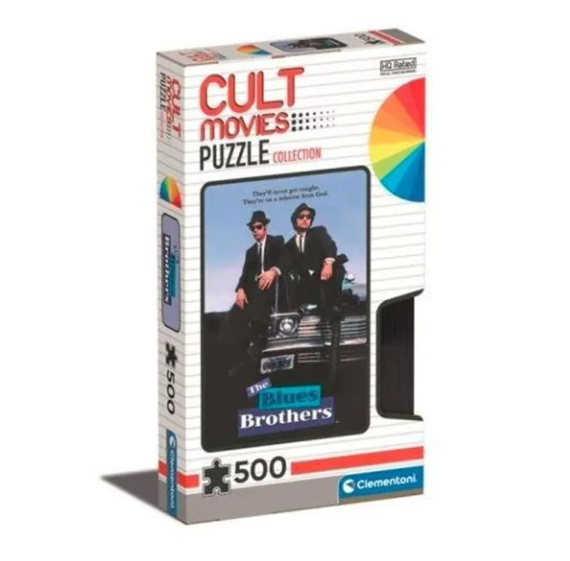Nyinkommet - Clementoni 500 pcs High Quality Collection Cult Movies Blues Brothers