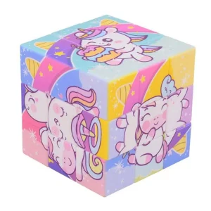 Nästan slut | Johntoy Unicorn Puzzle Cube Block