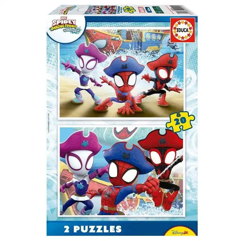 Beställ nu | Educa 2X20 Spidey Waterwebs