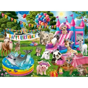 Dagens deal - Ravensburger Tiara Birthday Party 100p