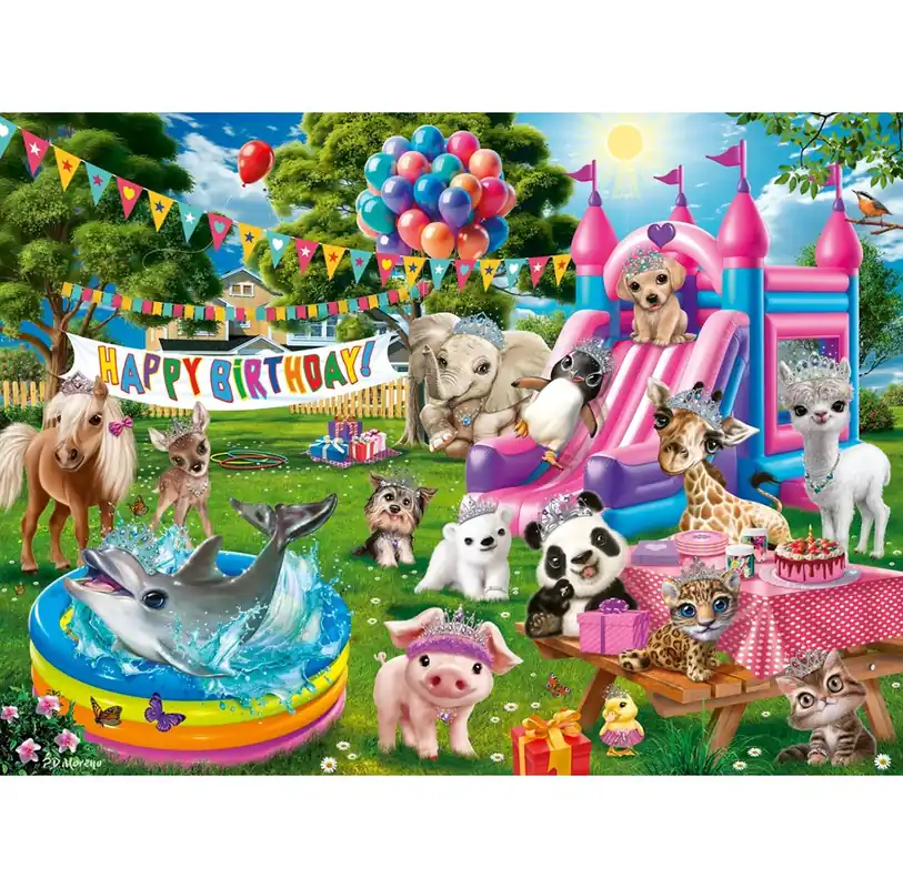 Dagens deal - Ravensburger Tiara Birthday Party 100p