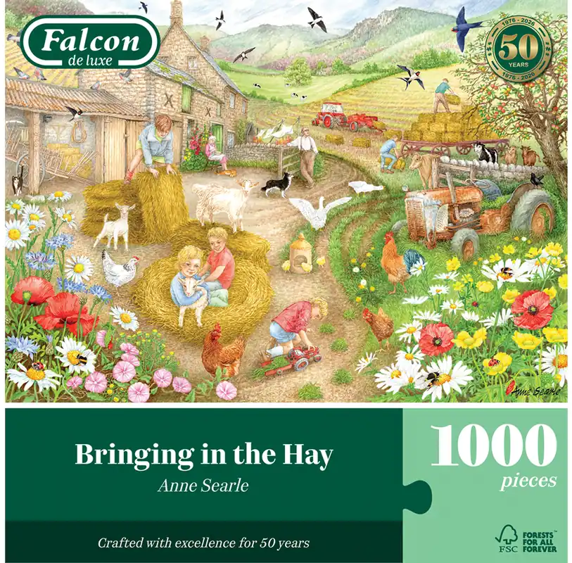 Endast idag | Falcon Bringing In The Hay (1000)