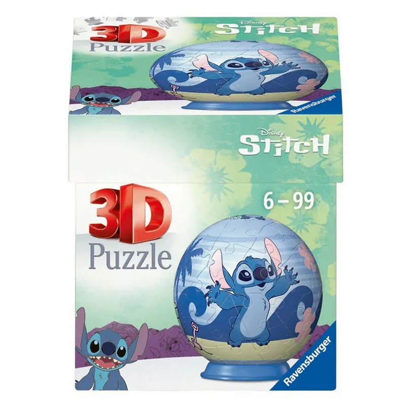 Outlet | Ravensburger 3D Puzzle Ball Stitch 54 pcs. 3D pusselspel