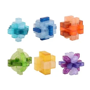 Johntoy 3D Brain Puzzle Transparent Color 3D pusselspel - Deal
