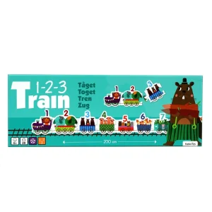 Barbo Classic Puzzle Train - Animal 123 (INT) - Nytt i webbutiken