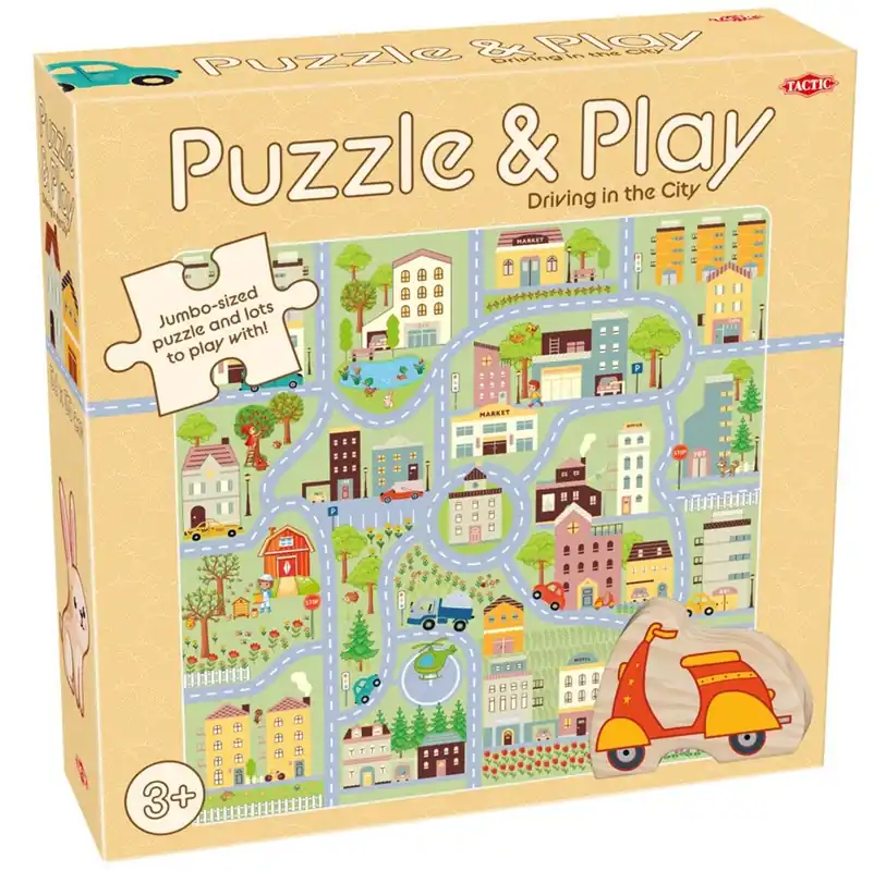 Erbjudandet går snart ut | Tactic My First Puzzle & Play Driving in the City