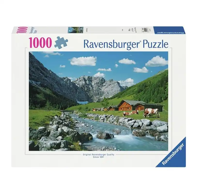 Skynda dig | Ravensburger Jigsaw Puzzle Karwendel Mountains Austria 1000 pcs. 2D Pussel