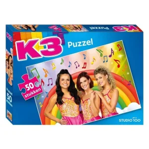 Studio 100 K3 Puzzle - Mermaid Dress 50 pcs. 2D Pussel - Tillverkarpris