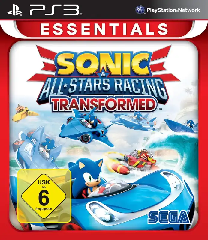 Begränsat lager | Sonic All-Star Racing Transformed (Essentials) - PlayStation 3
