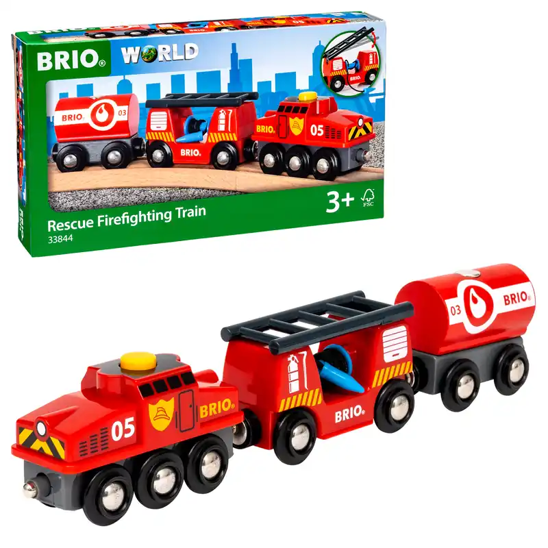 BRIO - Räddningståg (33844) - Nytt i sortimentet