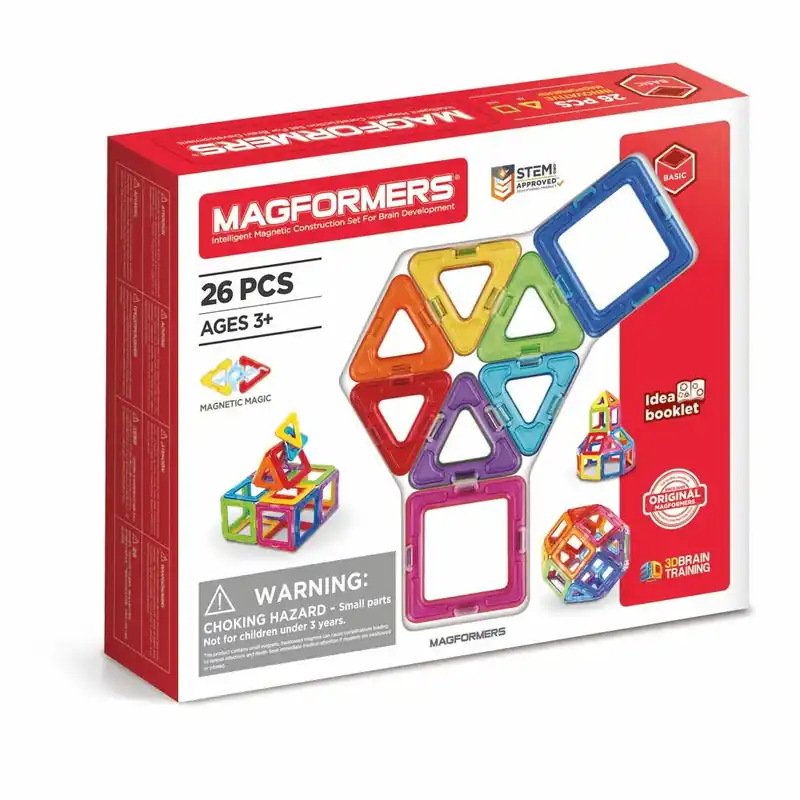 Magformers - Rainbow 26 bitar | Toppkvalitet