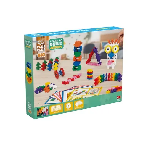 Plus-Plus - BIG - Learn to Build Activity Set - (3448) | Slutrea