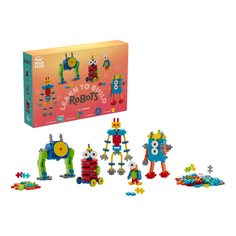 Plus-Plus - Learn to Build Robots (3963) - Fyndpris