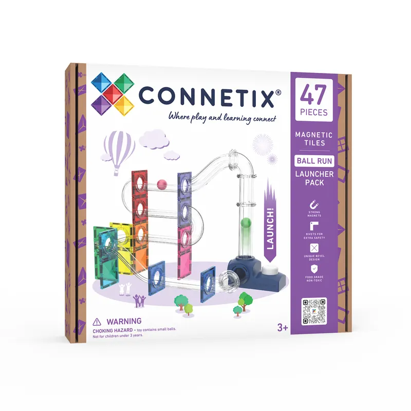 Specialpris | Connetix - Ball Run Launcher Pack 47 pc (CT-BA 00047-LA)
