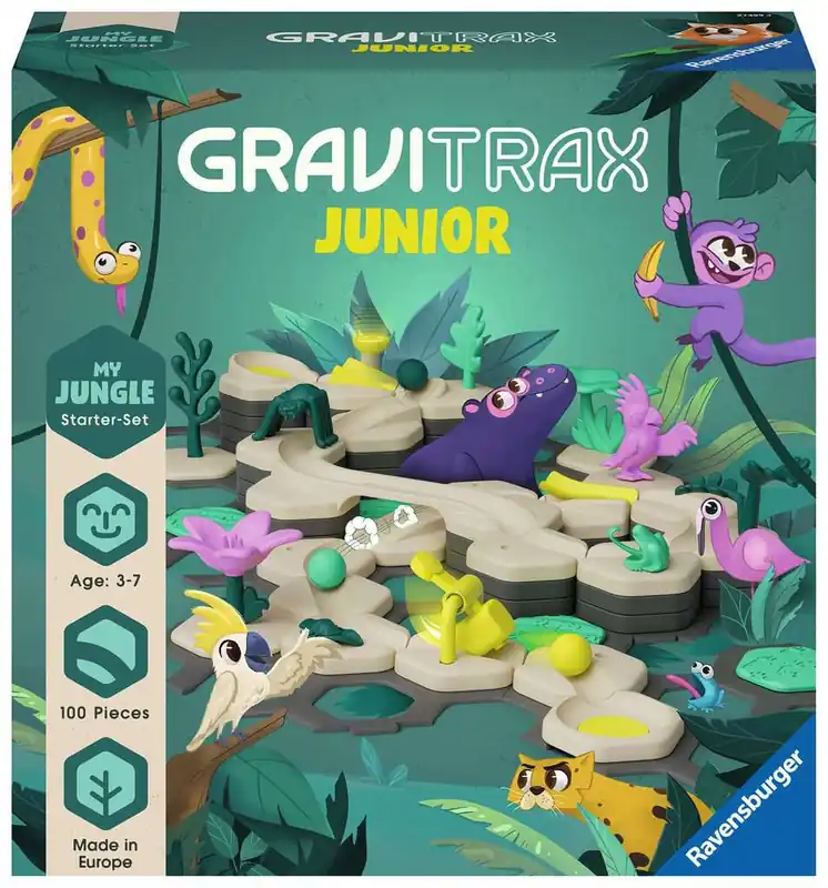 GraviTrax - Junior Starter-Set Jungle - (10927499) | Bra pris just nu